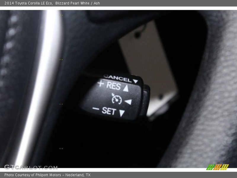 Blizzard Pearl White / Ash 2014 Toyota Corolla LE Eco