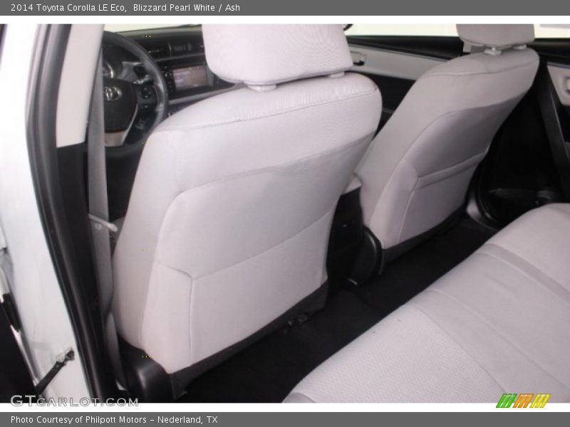 Blizzard Pearl White / Ash 2014 Toyota Corolla LE Eco