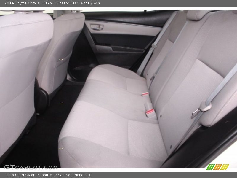 Blizzard Pearl White / Ash 2014 Toyota Corolla LE Eco