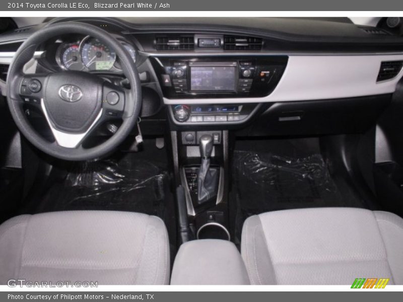 Blizzard Pearl White / Ash 2014 Toyota Corolla LE Eco