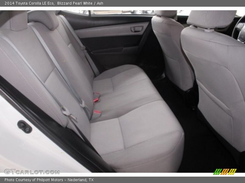 Blizzard Pearl White / Ash 2014 Toyota Corolla LE Eco