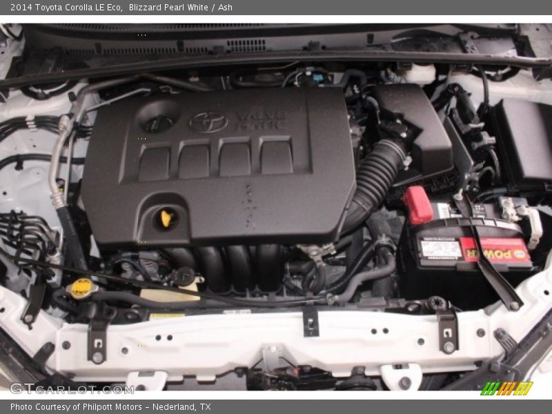 Blizzard Pearl White / Ash 2014 Toyota Corolla LE Eco