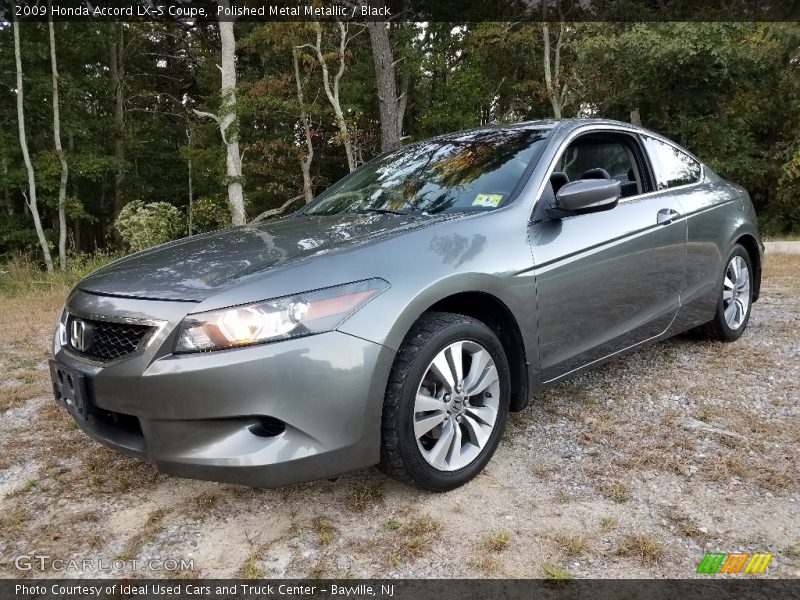 Polished Metal Metallic / Black 2009 Honda Accord LX-S Coupe
