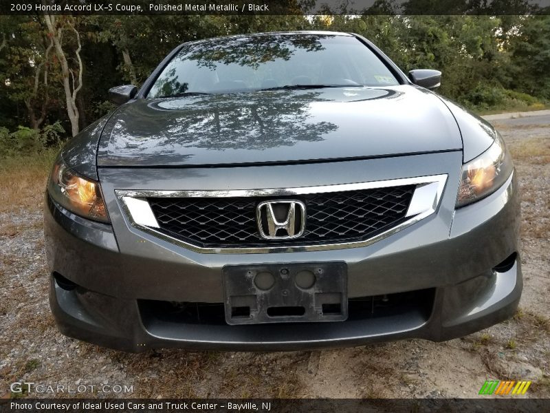 Polished Metal Metallic / Black 2009 Honda Accord LX-S Coupe