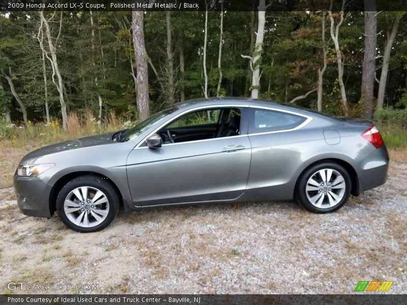 Polished Metal Metallic / Black 2009 Honda Accord LX-S Coupe