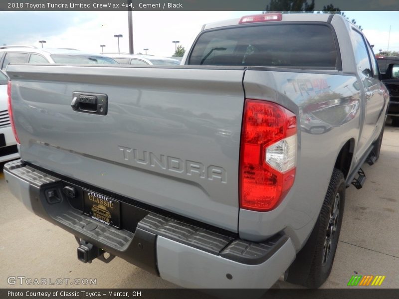 Cement / Black 2018 Toyota Tundra Limited CrewMax 4x4