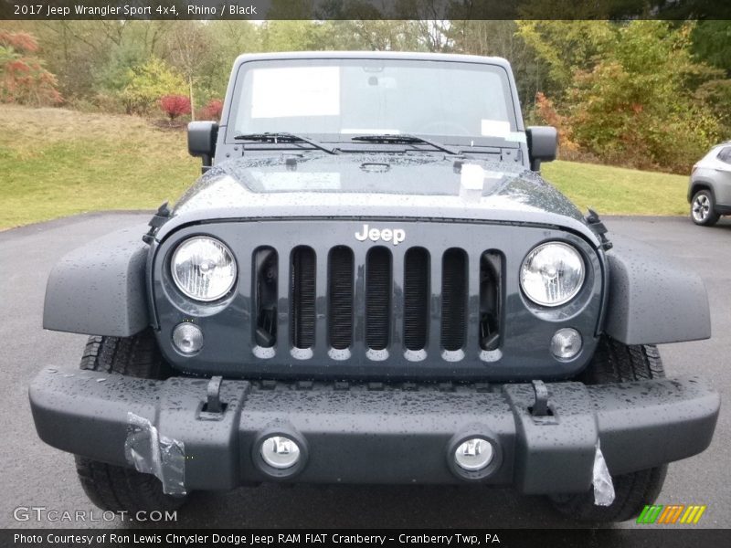 Rhino / Black 2017 Jeep Wrangler Sport 4x4