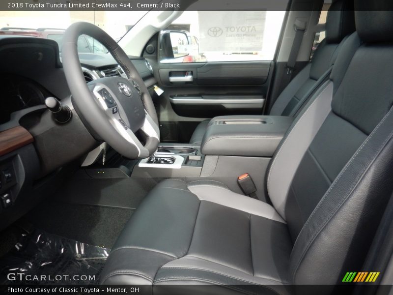 Cement / Black 2018 Toyota Tundra Limited CrewMax 4x4