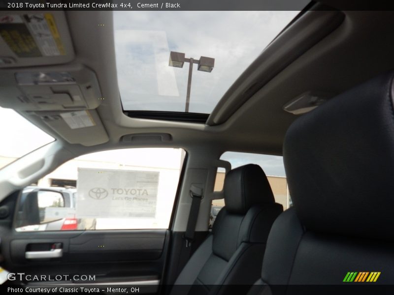 Cement / Black 2018 Toyota Tundra Limited CrewMax 4x4