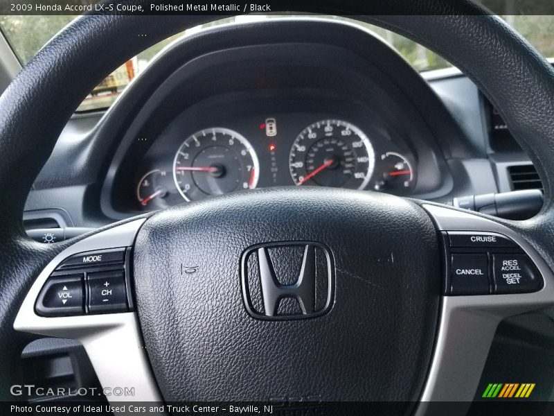 Polished Metal Metallic / Black 2009 Honda Accord LX-S Coupe