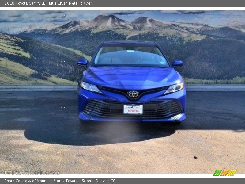 Blue Crush Metallic / Ash 2018 Toyota Camry LE