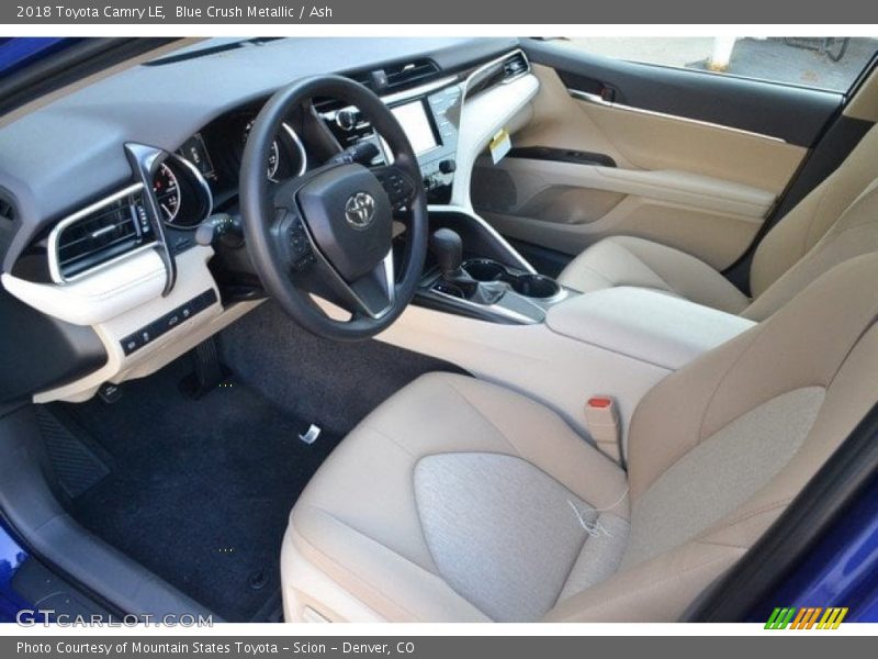 Blue Crush Metallic / Ash 2018 Toyota Camry LE