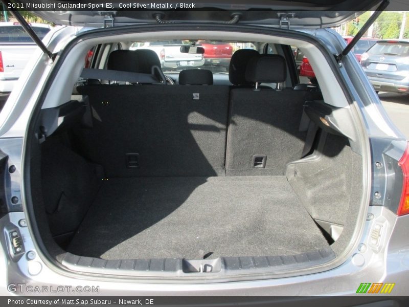 Cool Silver Metallic / Black 2011 Mitsubishi Outlander Sport ES