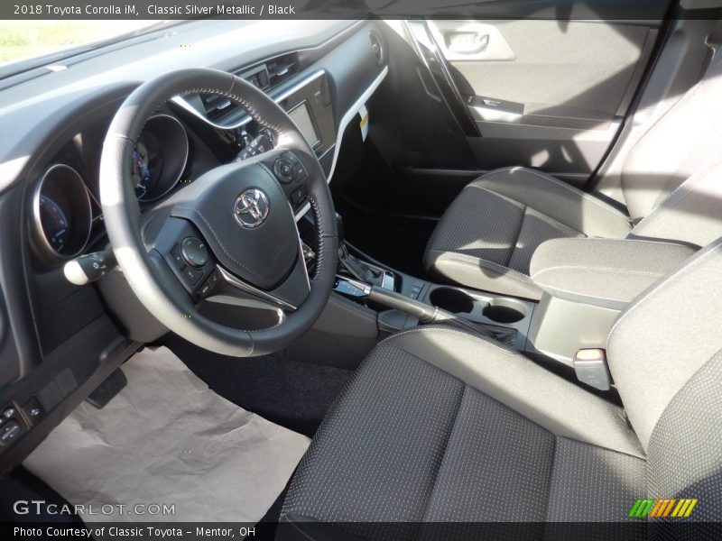 Classic Silver Metallic / Black 2018 Toyota Corolla iM