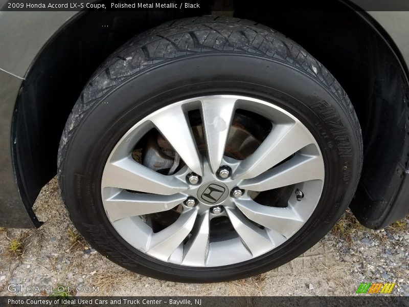 Polished Metal Metallic / Black 2009 Honda Accord LX-S Coupe