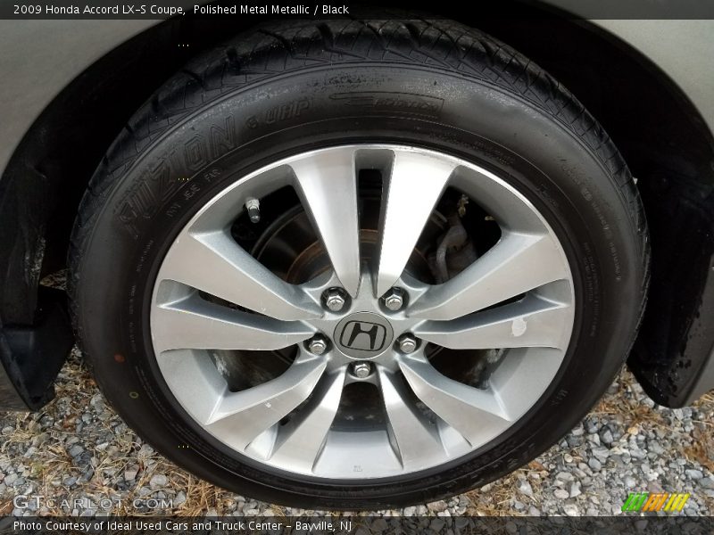 Polished Metal Metallic / Black 2009 Honda Accord LX-S Coupe