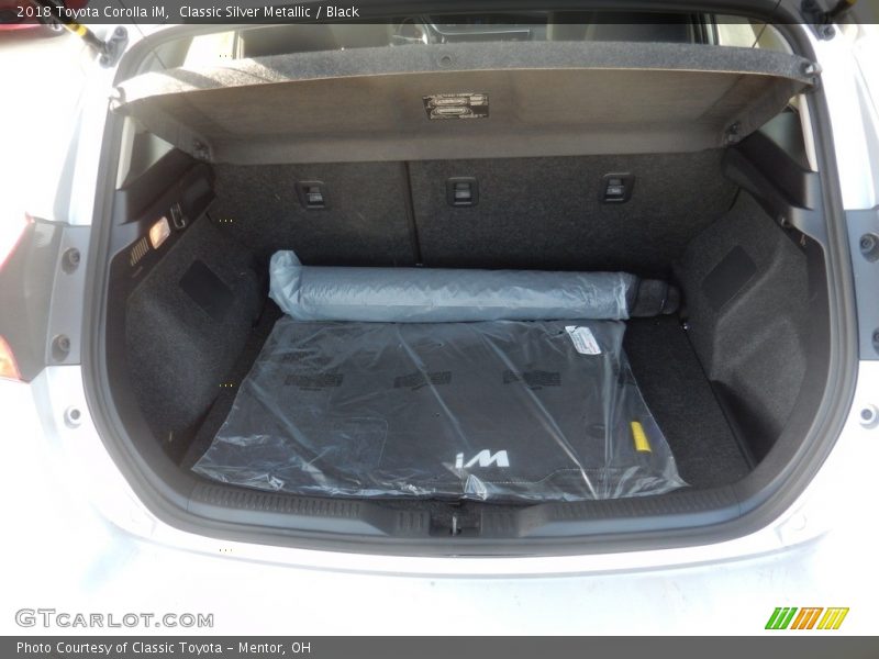 Classic Silver Metallic / Black 2018 Toyota Corolla iM