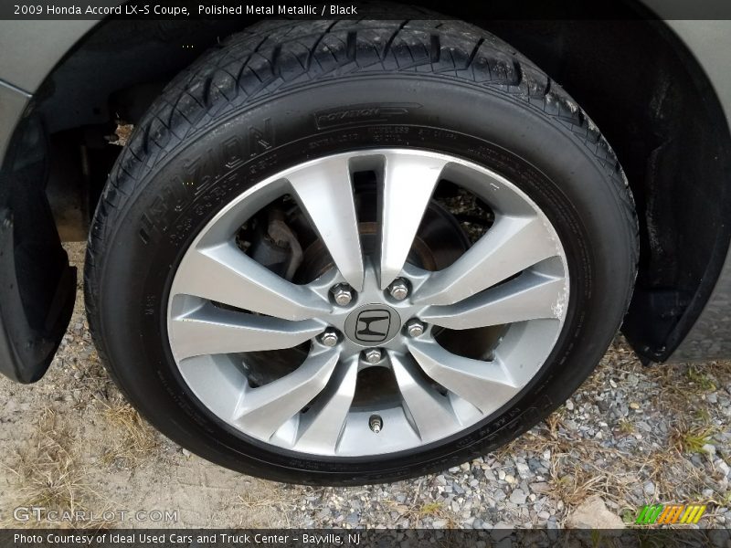 Polished Metal Metallic / Black 2009 Honda Accord LX-S Coupe