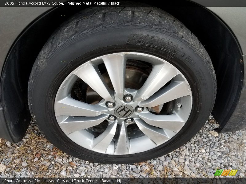 Polished Metal Metallic / Black 2009 Honda Accord LX-S Coupe