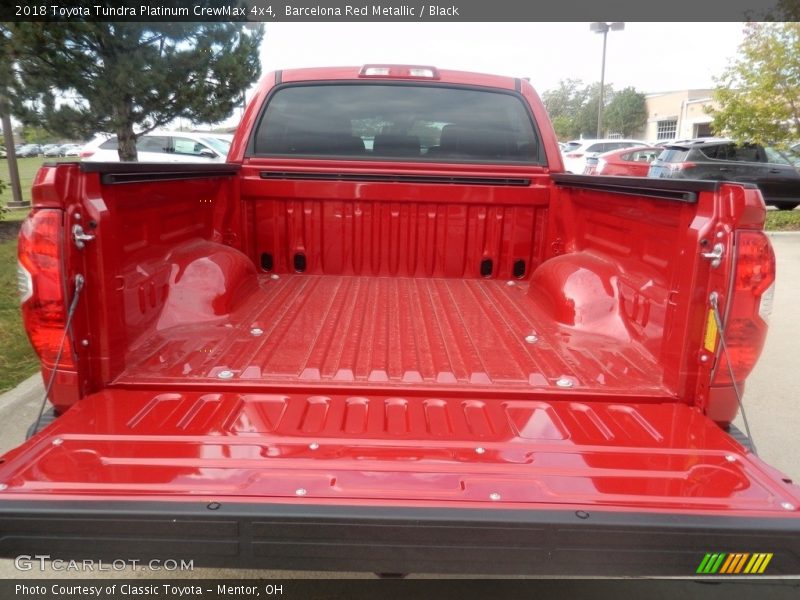 Barcelona Red Metallic / Black 2018 Toyota Tundra Platinum CrewMax 4x4