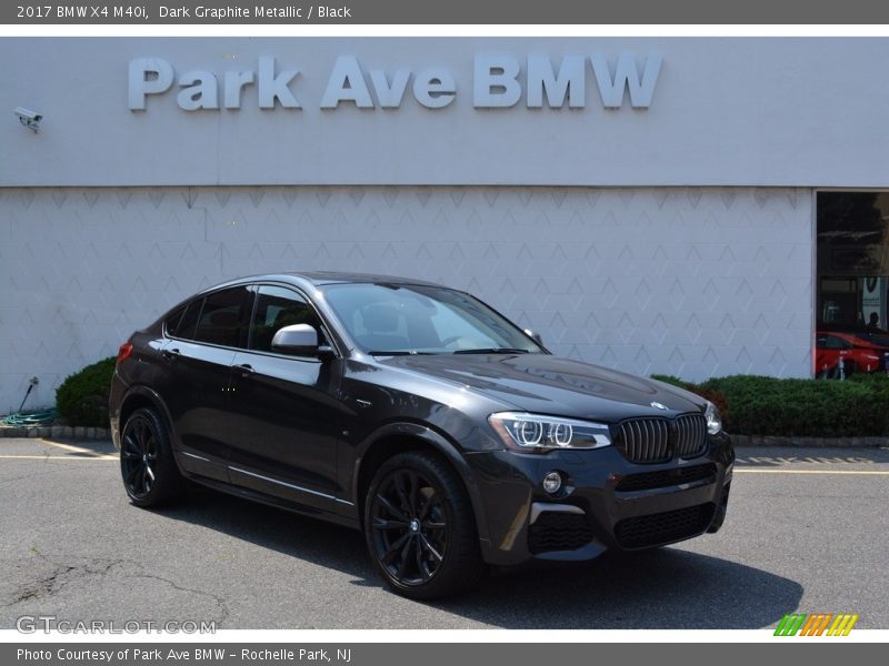 Dark Graphite Metallic / Black 2017 BMW X4 M40i