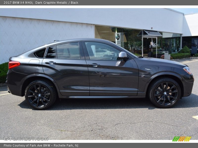 Dark Graphite Metallic / Black 2017 BMW X4 M40i
