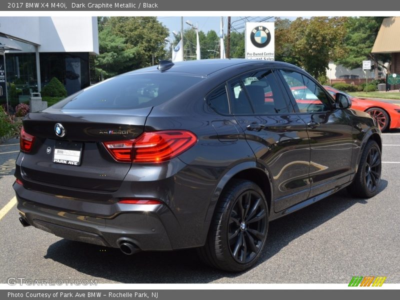 Dark Graphite Metallic / Black 2017 BMW X4 M40i