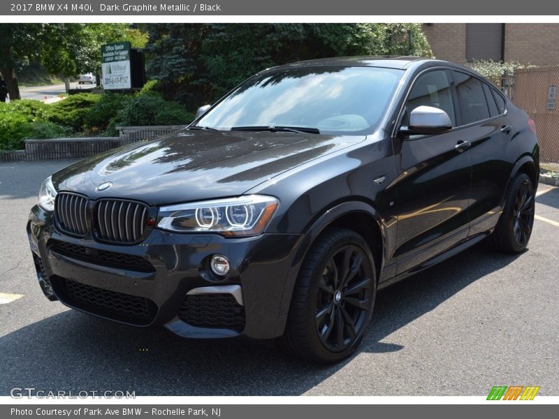 Dark Graphite Metallic / Black 2017 BMW X4 M40i