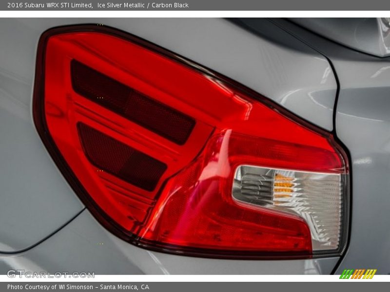 Ice Silver Metallic / Carbon Black 2016 Subaru WRX STI Limited