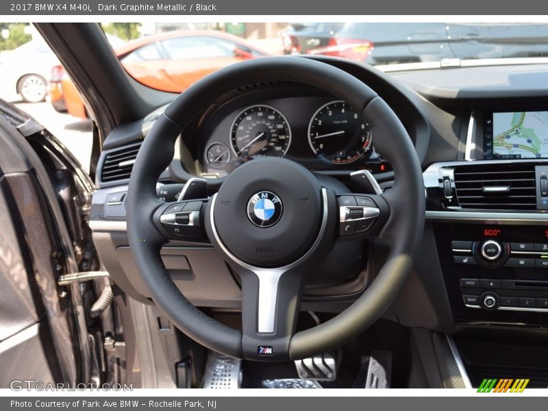 Dark Graphite Metallic / Black 2017 BMW X4 M40i