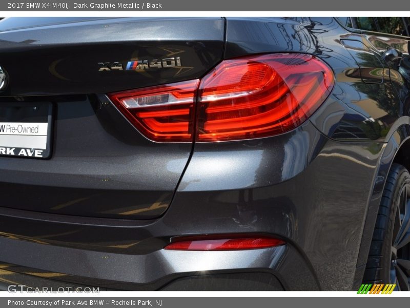 Dark Graphite Metallic / Black 2017 BMW X4 M40i