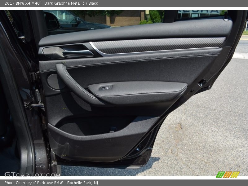 Dark Graphite Metallic / Black 2017 BMW X4 M40i