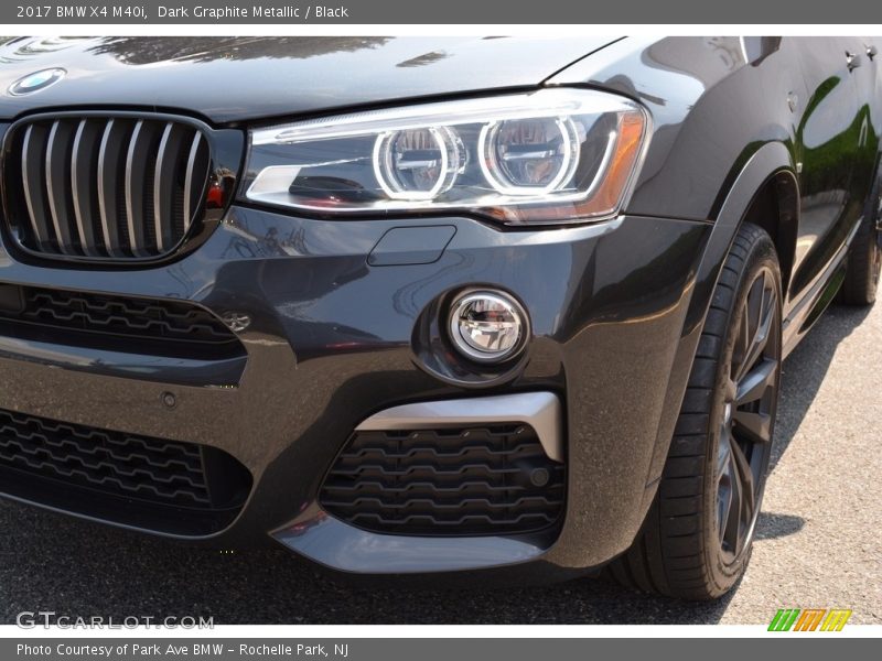 Dark Graphite Metallic / Black 2017 BMW X4 M40i