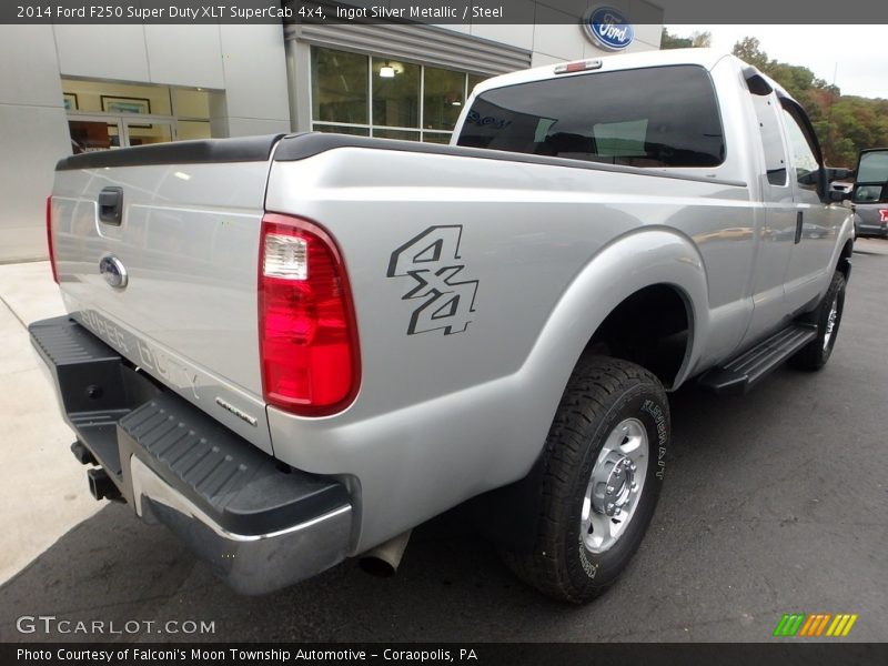 Ingot Silver Metallic / Steel 2014 Ford F250 Super Duty XLT SuperCab 4x4