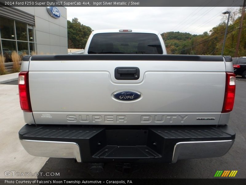 Ingot Silver Metallic / Steel 2014 Ford F250 Super Duty XLT SuperCab 4x4