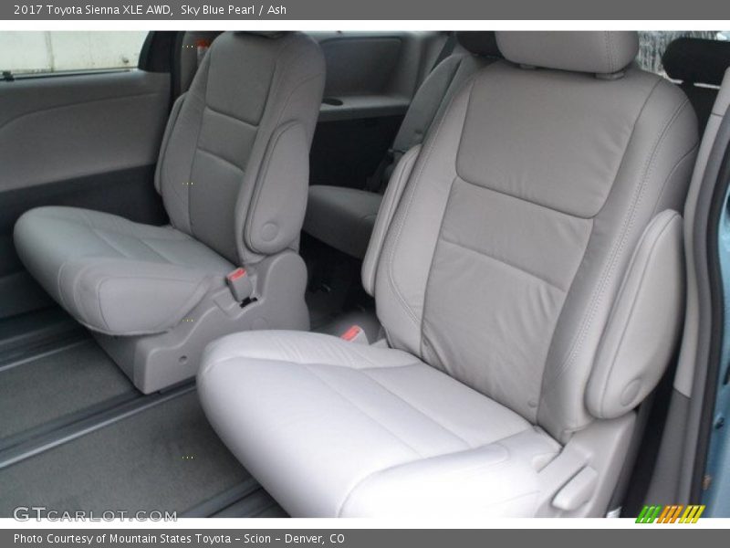 Sky Blue Pearl / Ash 2017 Toyota Sienna XLE AWD