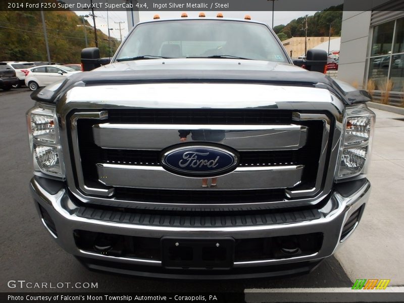 Ingot Silver Metallic / Steel 2014 Ford F250 Super Duty XLT SuperCab 4x4
