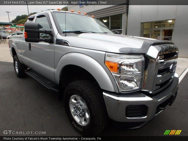 Ingot Silver Metallic / Steel 2014 Ford F250 Super Duty XLT SuperCab 4x4