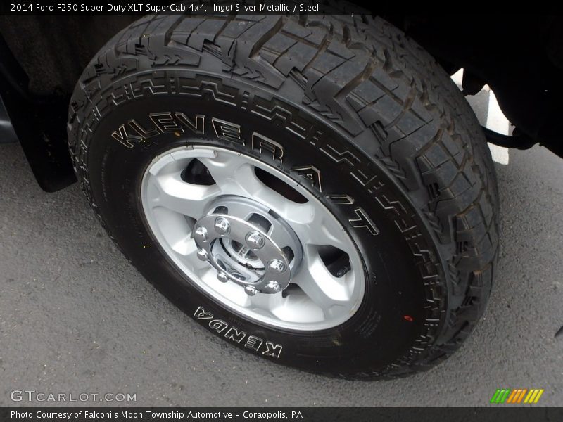 Ingot Silver Metallic / Steel 2014 Ford F250 Super Duty XLT SuperCab 4x4