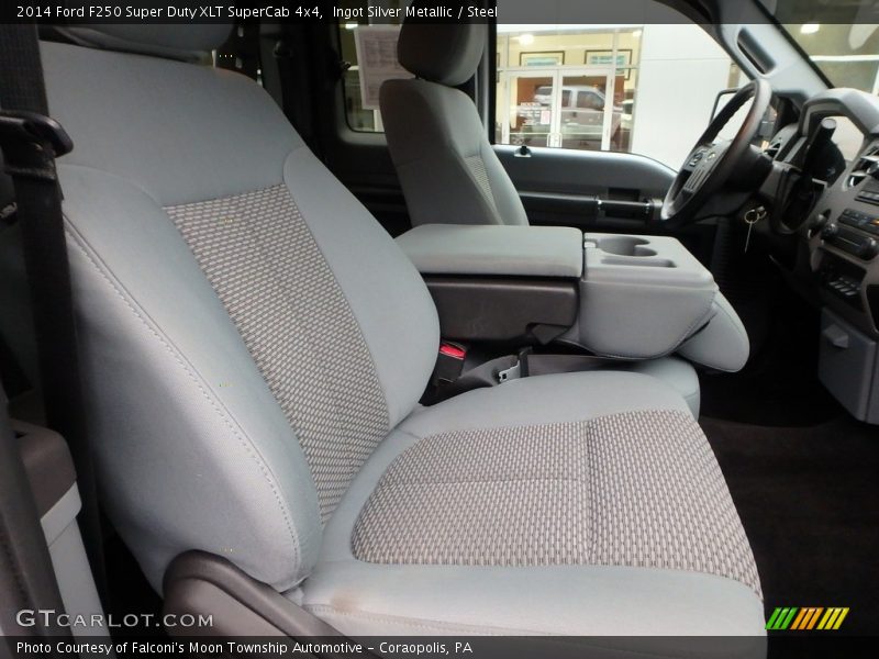 Ingot Silver Metallic / Steel 2014 Ford F250 Super Duty XLT SuperCab 4x4