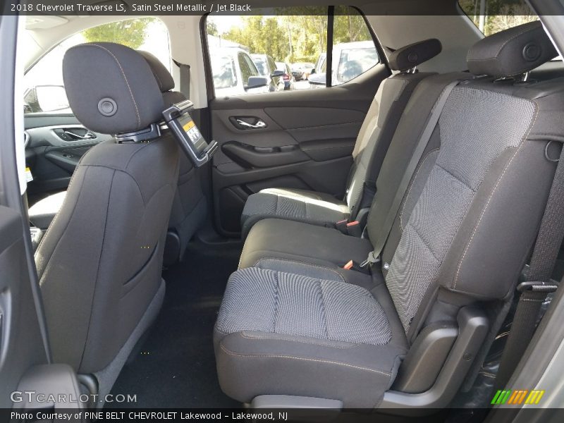 Satin Steel Metallic / Jet Black 2018 Chevrolet Traverse LS