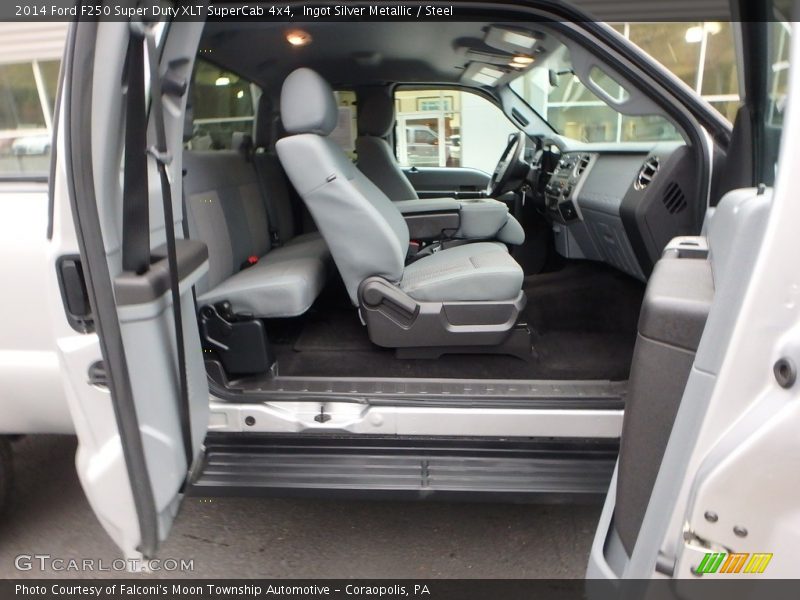 Ingot Silver Metallic / Steel 2014 Ford F250 Super Duty XLT SuperCab 4x4