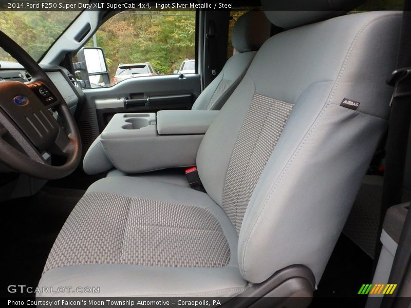 Ingot Silver Metallic / Steel 2014 Ford F250 Super Duty XLT SuperCab 4x4