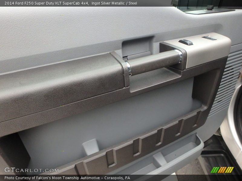 Ingot Silver Metallic / Steel 2014 Ford F250 Super Duty XLT SuperCab 4x4