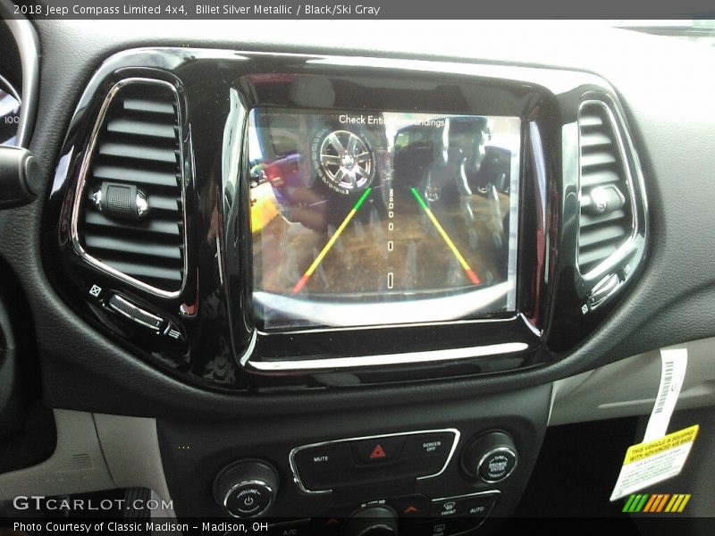 Billet Silver Metallic / Black/Ski Gray 2018 Jeep Compass Limited 4x4