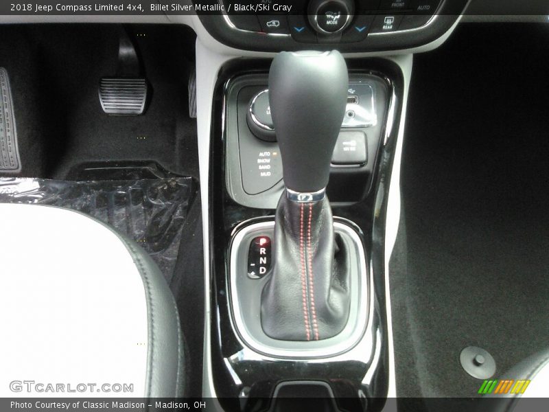 Billet Silver Metallic / Black/Ski Gray 2018 Jeep Compass Limited 4x4