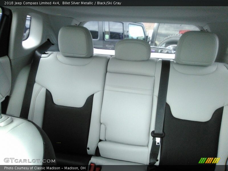 Billet Silver Metallic / Black/Ski Gray 2018 Jeep Compass Limited 4x4