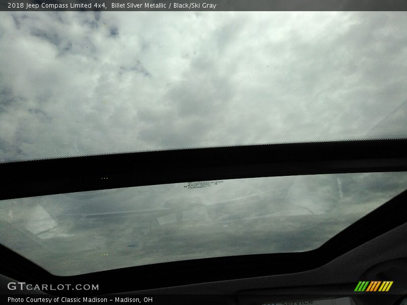 Billet Silver Metallic / Black/Ski Gray 2018 Jeep Compass Limited 4x4