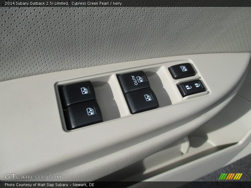 Cypress Green Pearl / Ivory 2014 Subaru Outback 2.5i Limited