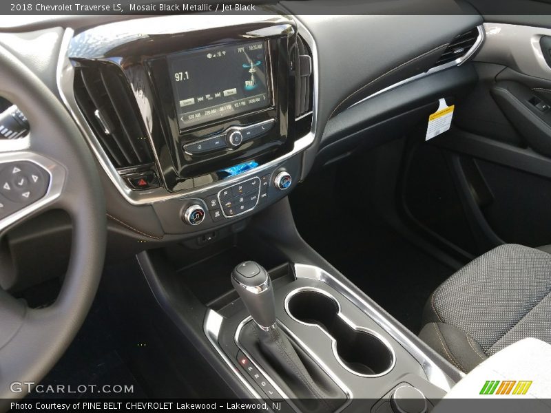 Mosaic Black Metallic / Jet Black 2018 Chevrolet Traverse LS